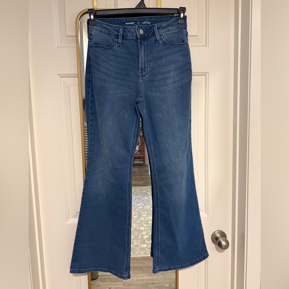 Old Navy Women's High Rise Flare Jeans